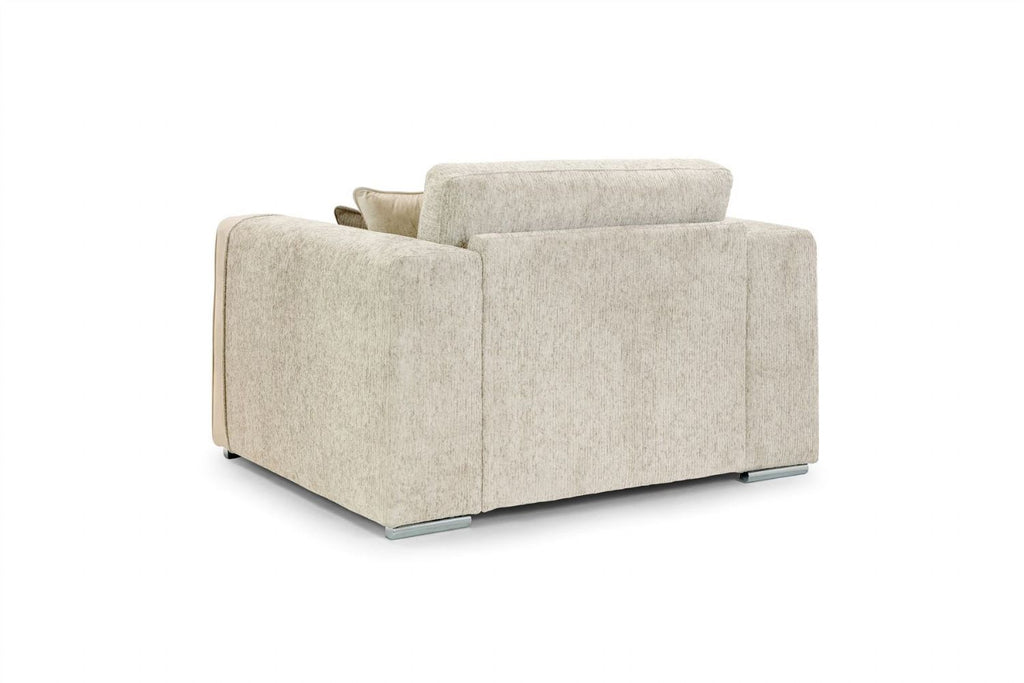 Naples Sofa Beige Armchair - Home Furniture Interiors