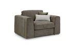 Naples Sofa Mocha Armchair - Home Furniture Interiors