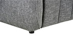 Charcoal Fabric Electric Recliner Corner Sofa RHF - Home Furniture Interiors