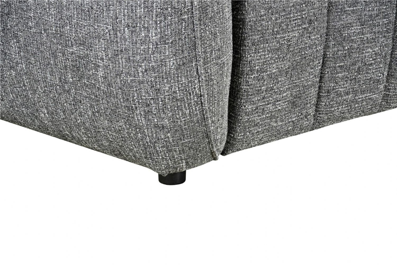 Charcoal Fabric Electric Recliner Corner Sofa RHF - Home Furniture Interiors