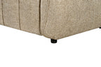 Mocha Fabric Electric Recliner Corner Sofa Right Hand Facing - Home Furniture Interiors
