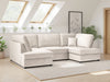 Carnaby Sofa Plush Beige U Shape Corner