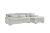 Beige Fabric Right Hand Facing Corner Sofa