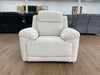 Owen Electric Recliner Beige Armchair