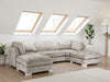Bishop Fullback Sofa Truffle U Shape Corner