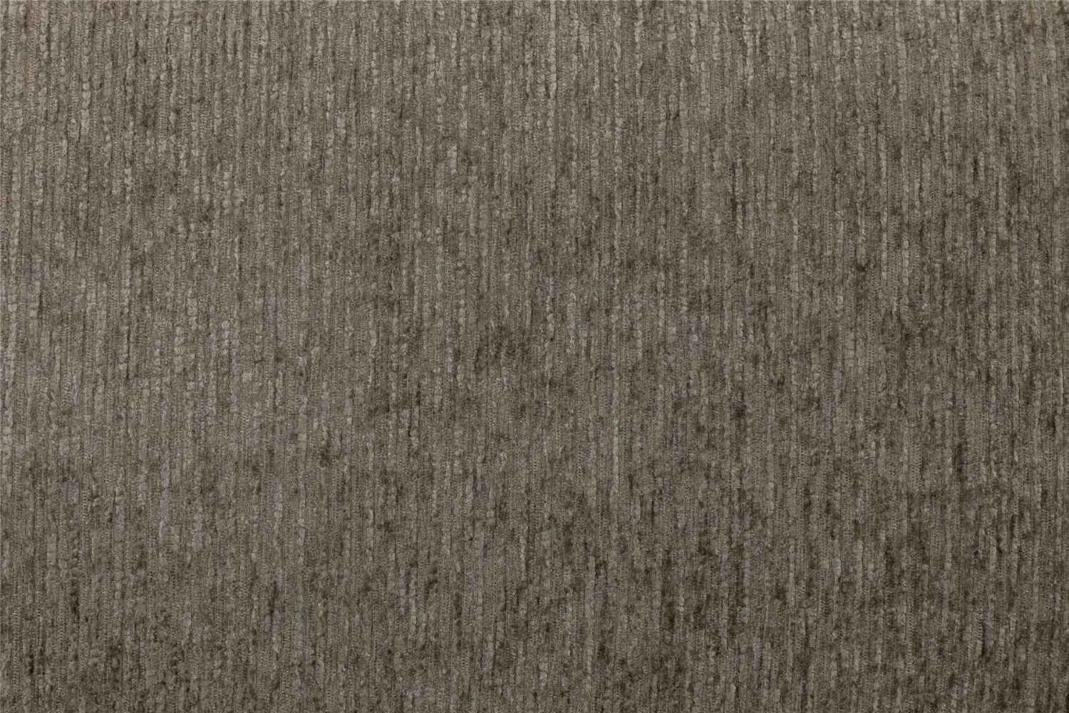 Mocha Grey Chenille Fabric Square Footstool - Home Furniture Interiors