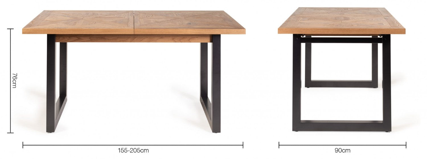 Rustic Oak Extending Dining Table 4 Yellow Velvet Chairs Set - Home Furniture Interiors