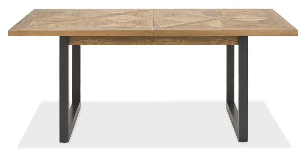 Rustic Oak Extending Dining Table Set 6 Yellow Velvet Chairs - Home Furniture Interiors