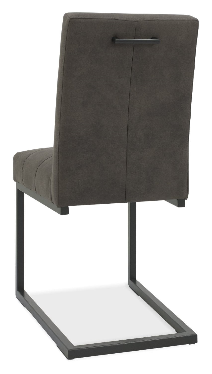Rustic Oak Round Dining Table 4 Chairs in Dark Grey Fabric - Home Furniture Interiors