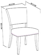 Rustic Oak Round Dining Table 4 Dark Grey Fabric Chairs - Home Furniture Interiors
