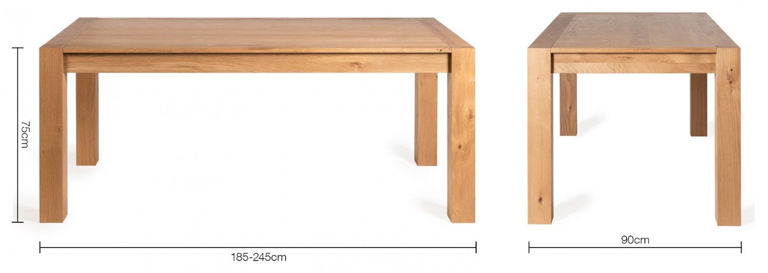 Light Oak Extending Dining Table Set 8 Blue Velvet Chairs - Home Furniture Interiors