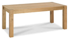 Light Oak Large Extending Dining Set 6 Yellow Velvet Chairs - Home Furniture Interiors