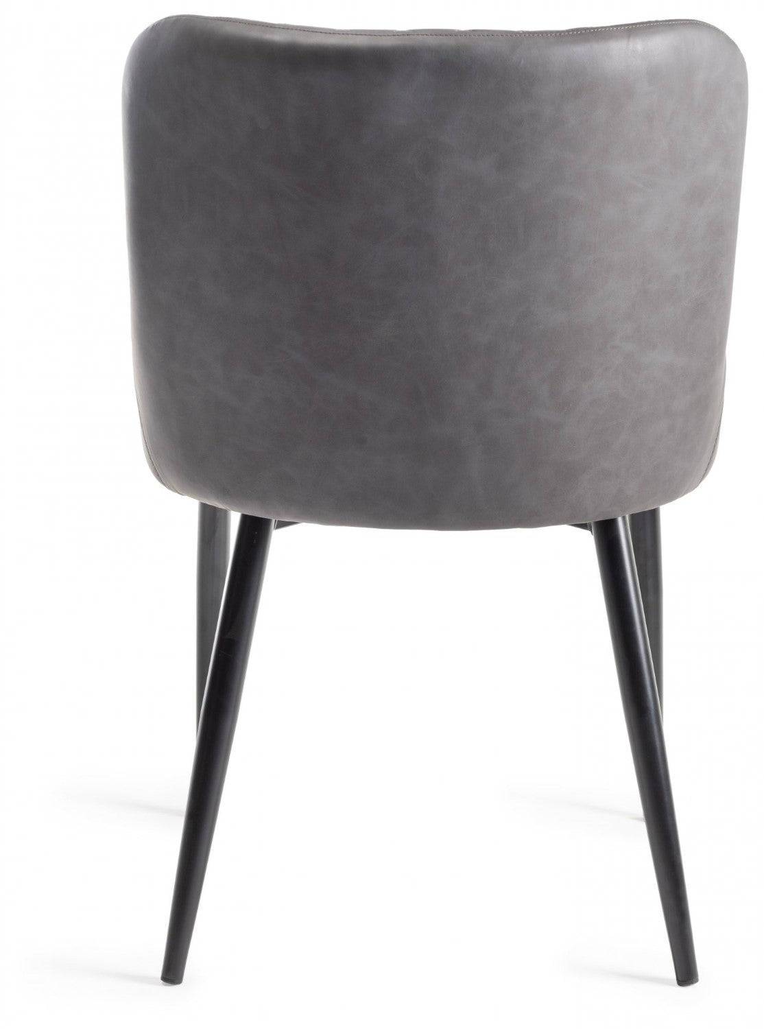 Oak Glass Top Round Dining Table Set 4 Grey Leather Chairs - Home Furniture Interiors