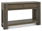 Dark Oak Console Table 125cm Wide - Home Furniture Interiors
