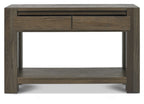 Dark Oak Console Table 125cm Wide - Home Furniture Interiors