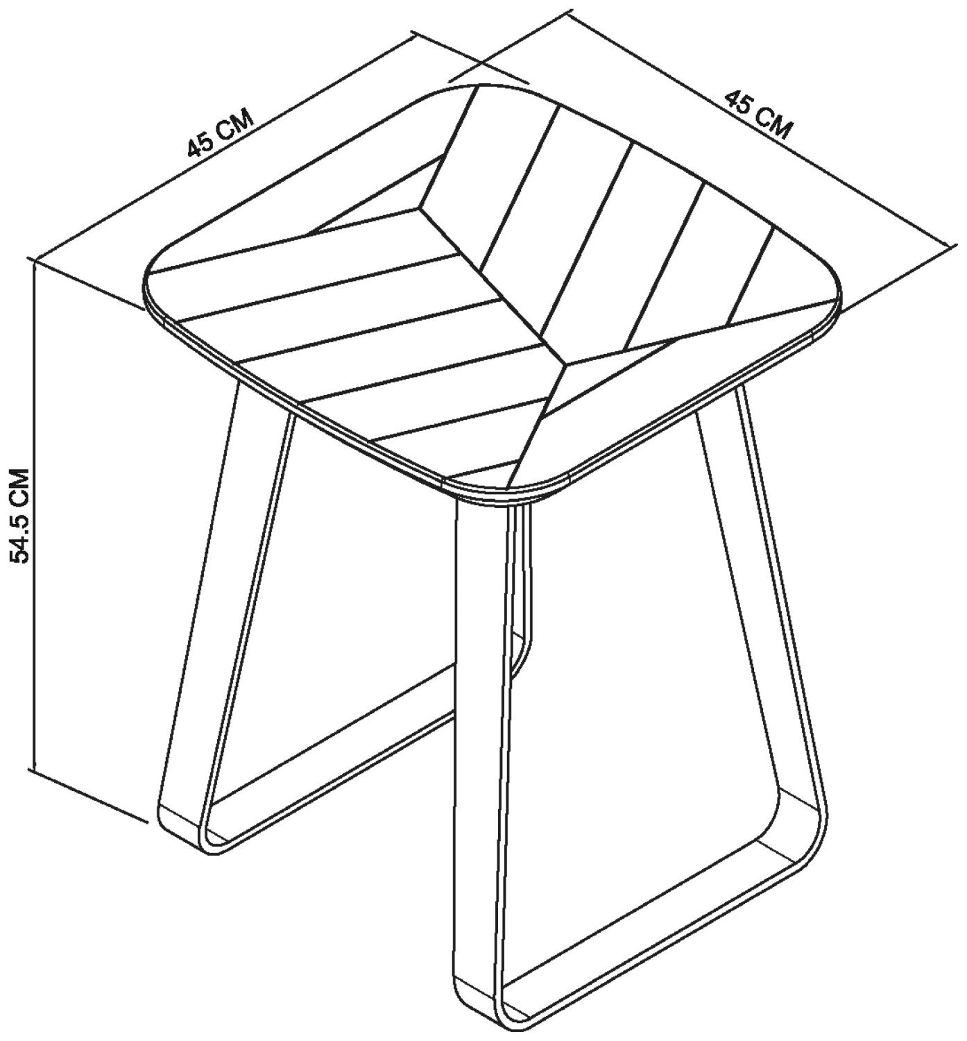 Rustic Oak Square Lamp Table with Black Peppercorn Base - Home Furniture Interiors