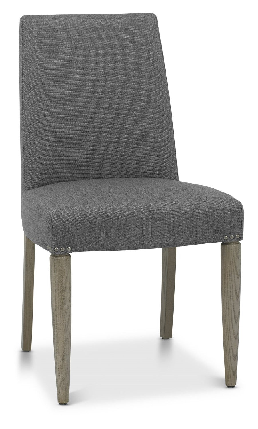 Silver Grey Fabric Dining Chair - Home Furniture Interiors