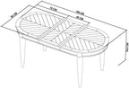 Silver Grey Oval Extending Dining Table Set 4 Grey Chairs - Home Furniture Interiors