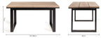 Weathered Oak extending dining table with four grey velvet Bentley Designs chairs, part of a stylish table and chair set.