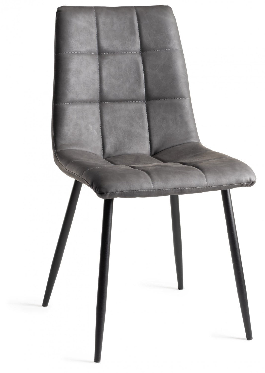 Oak Extending Table 6 Grey Leather Chairs Dining Set - Home Furniture Interiors