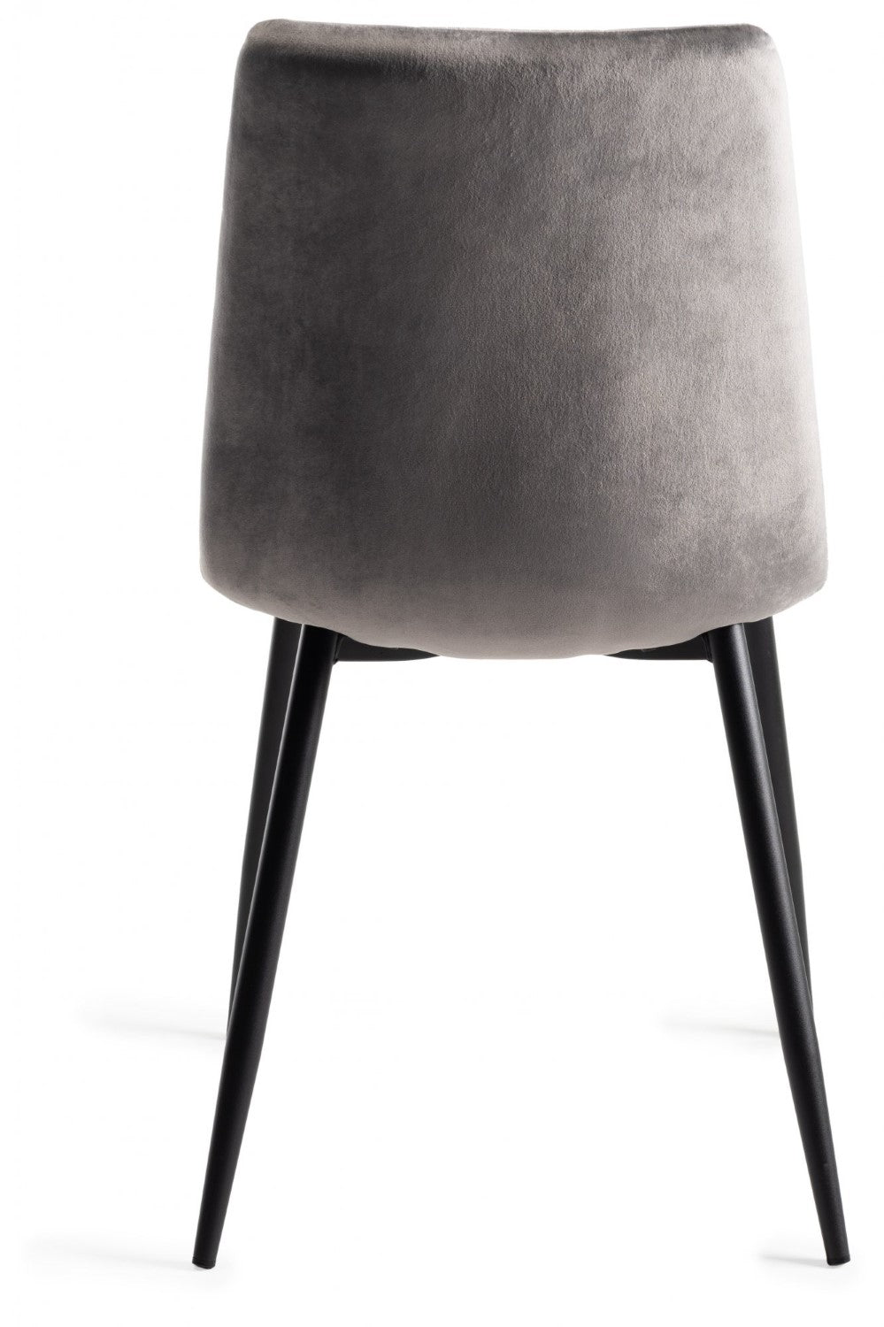 Oak Table 6 Grey Velvet Fabric Chairs Dining Set - Home Furniture Interiors