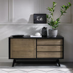 Weathered Dark Oak Sideboard 160cm Wide