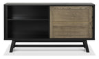 Weathered Dark Oak Sideboard 160cm Wide - Home Furniture Interiors