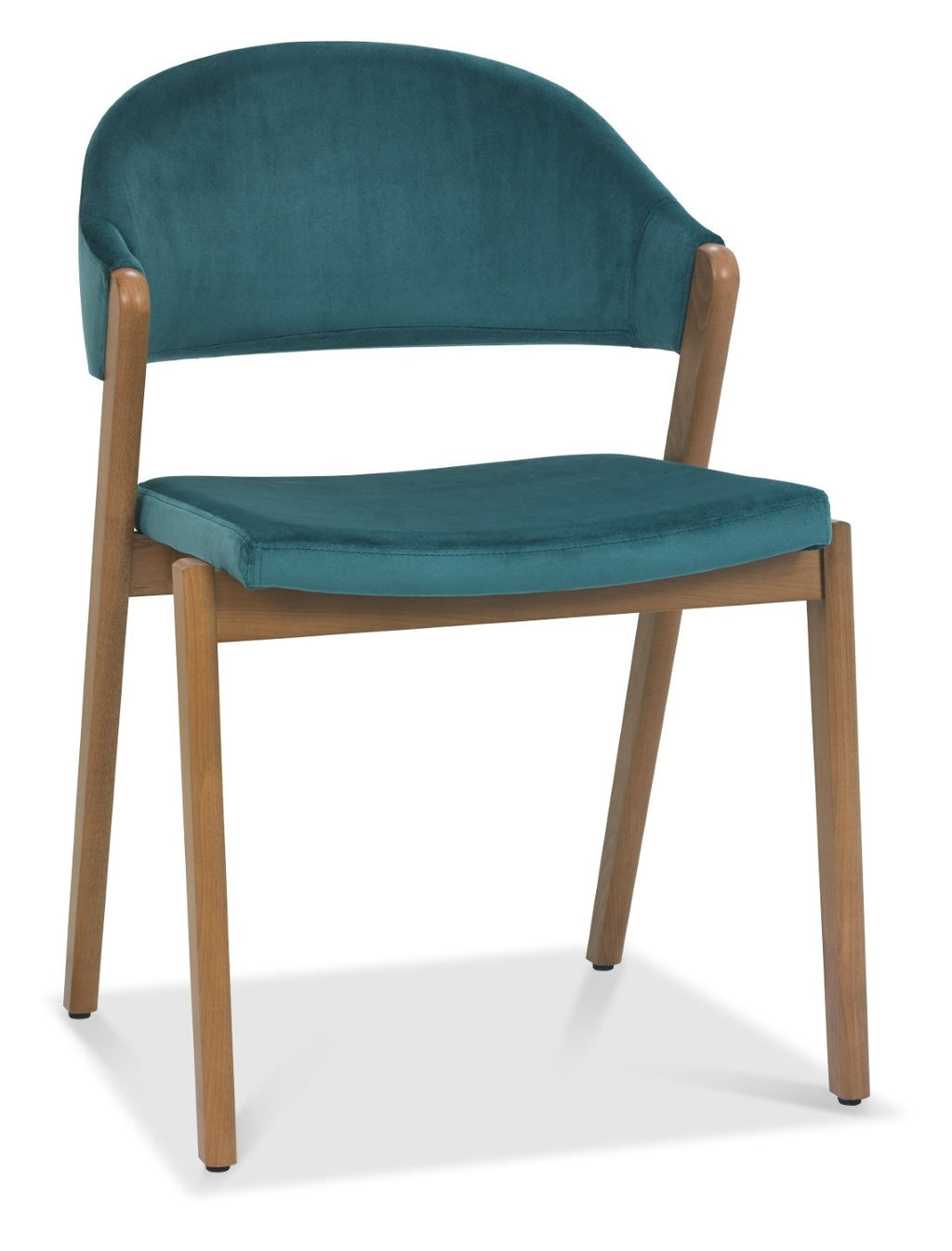 Rustic Oak Dining Set 6 Chairs 2 Carvers Velvet Fabric - Home Furniture Interiors