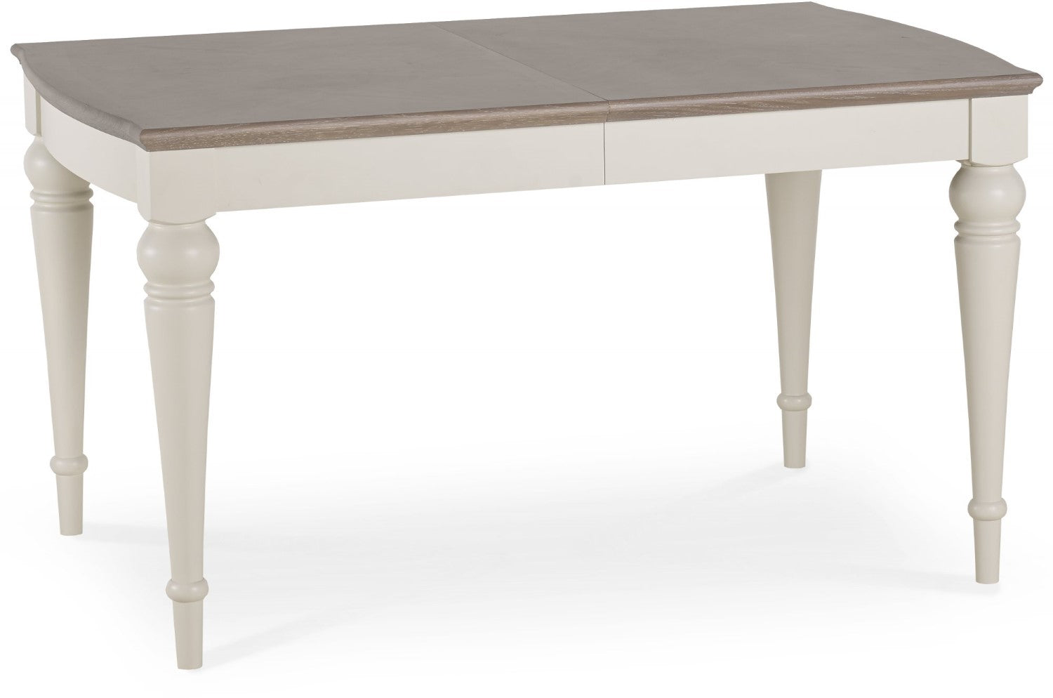 Grey Oak Dining Table Set with 4 Grey Leather Chairs - Home Furniture Interiors
