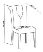 Grey Washed Oak Top Dining Table Set 4 Grey Chairs - Home Furniture Interiors