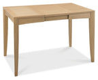 Oak Dining Table Set 4 Oak Chairs in Black Gold Fabric - Home Furniture Interiors