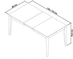 Oak 4 Dining Table Set 4 Oak Slat Back Chairs Gold Fabric - Home Furniture Interiors