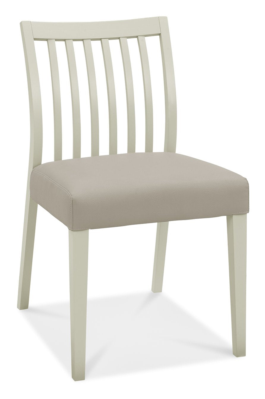 Grey Washed Oak Extending Dining Set 4 Grey Leather Chairs - Home Furniture Interiors