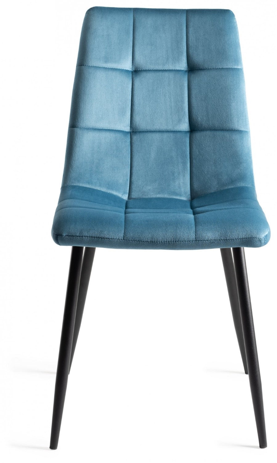 Light Oak Extending Dining Set 6 Blue Velvet Chairs - Home Furniture Interiors