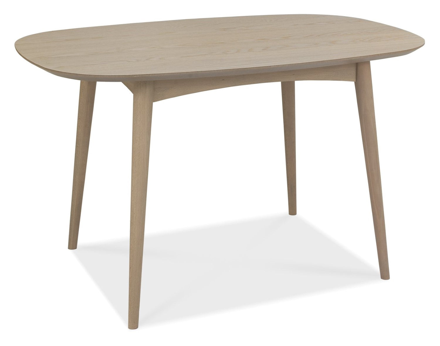 Scandi Oak Small Dining Table Set 4 Yellow Velvet Chairs - Home Furniture Interiors
