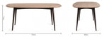 Weathered Oak rectangular dining table with six grey leather chairs from Bentley Designs, part of the table and chair sets collection.