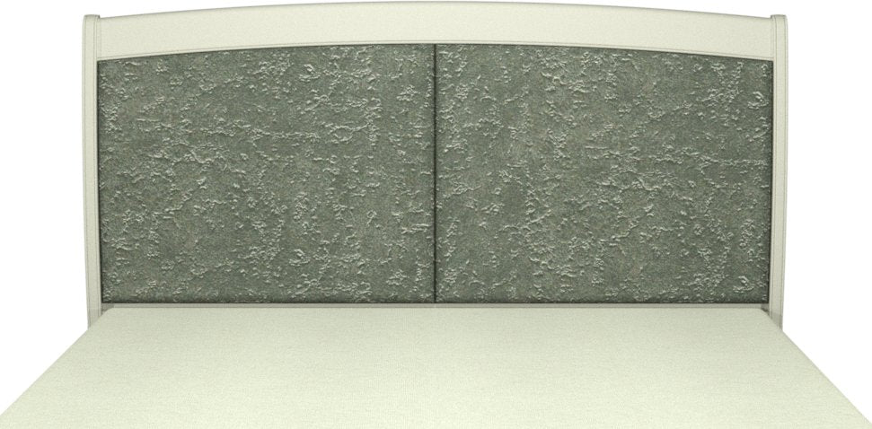 Alora Blue Grey Pearl Velvet Fabric King Bed Frame 150cm - Home Furniture Interiors