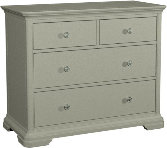 Alora Blue Grey 2+2 Chest of Drawers