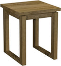 Delta Rustic Oak Lamp Table