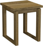 Delta Rustic Oak Lamp Table