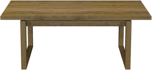 Delta Rustic Oak Coffee Table - Home Furniture Interiors