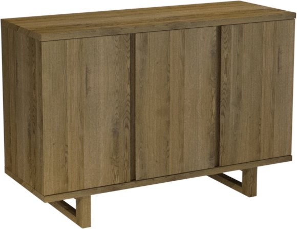 Delta Rustic Oak Narrow Sideboard