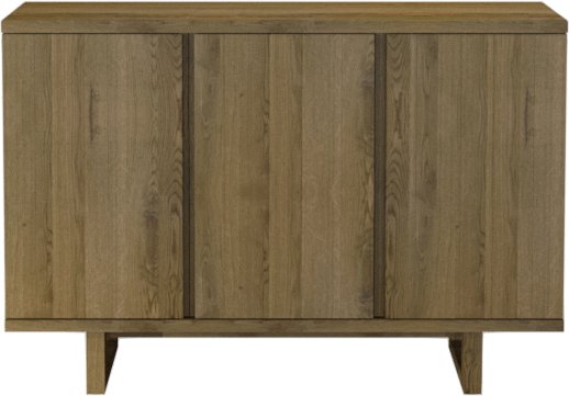 Delta Rustic Oak Narrow Sideboard - Home Furniture Interiors