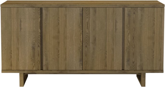 Delta Rustic Oak Wide Sideboard - Home Furniture Interiors