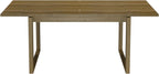 Delta Rustic Oak 6 8 Extension Dining Table
