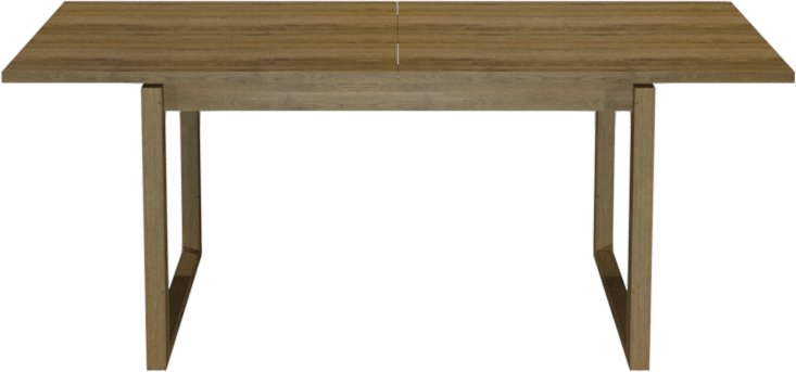 Delta Rustic Oak 6 8 Extension Dining Table
