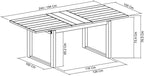 Delta Rustic Oak 6 8 Extension Dining Table - Home Furniture Interiors
