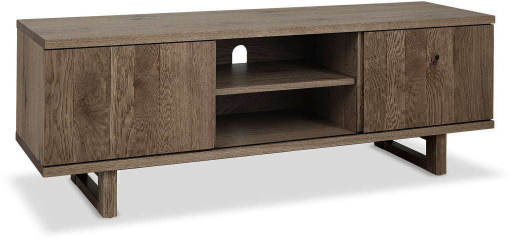 Dark Oak 2 Door 2 Drawer TV Media Entertainment Unit