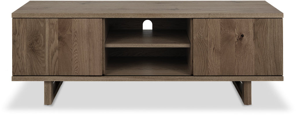 Dark Oak 2 Door 2 Drawer TV Media Entertainment Unit