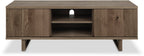 Dark Oak 2 Door 2 Drawer TV Media Entertainment Unit